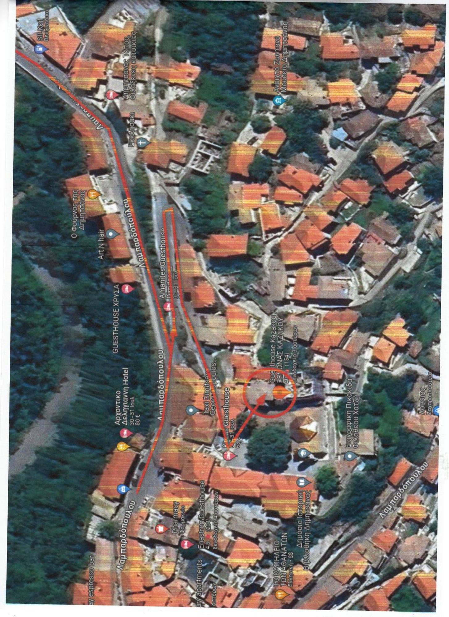 Guesthouse Kazakou Dimitsana Exteriér fotografie